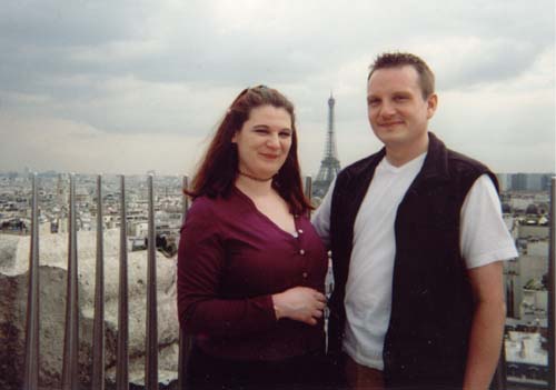 [Clive and Marnie Posing in Paris]